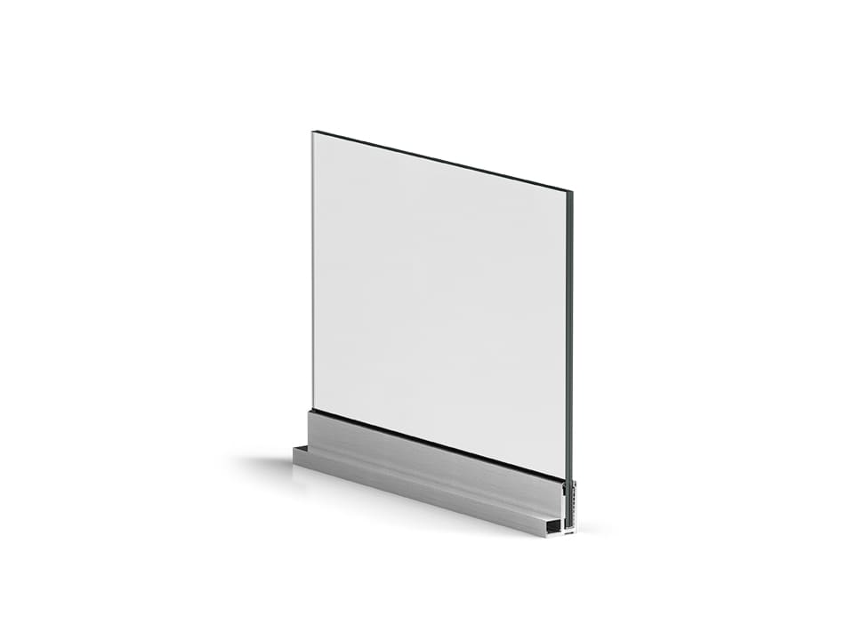 Ansamblu balustradă View Crystal Plus ranforsată