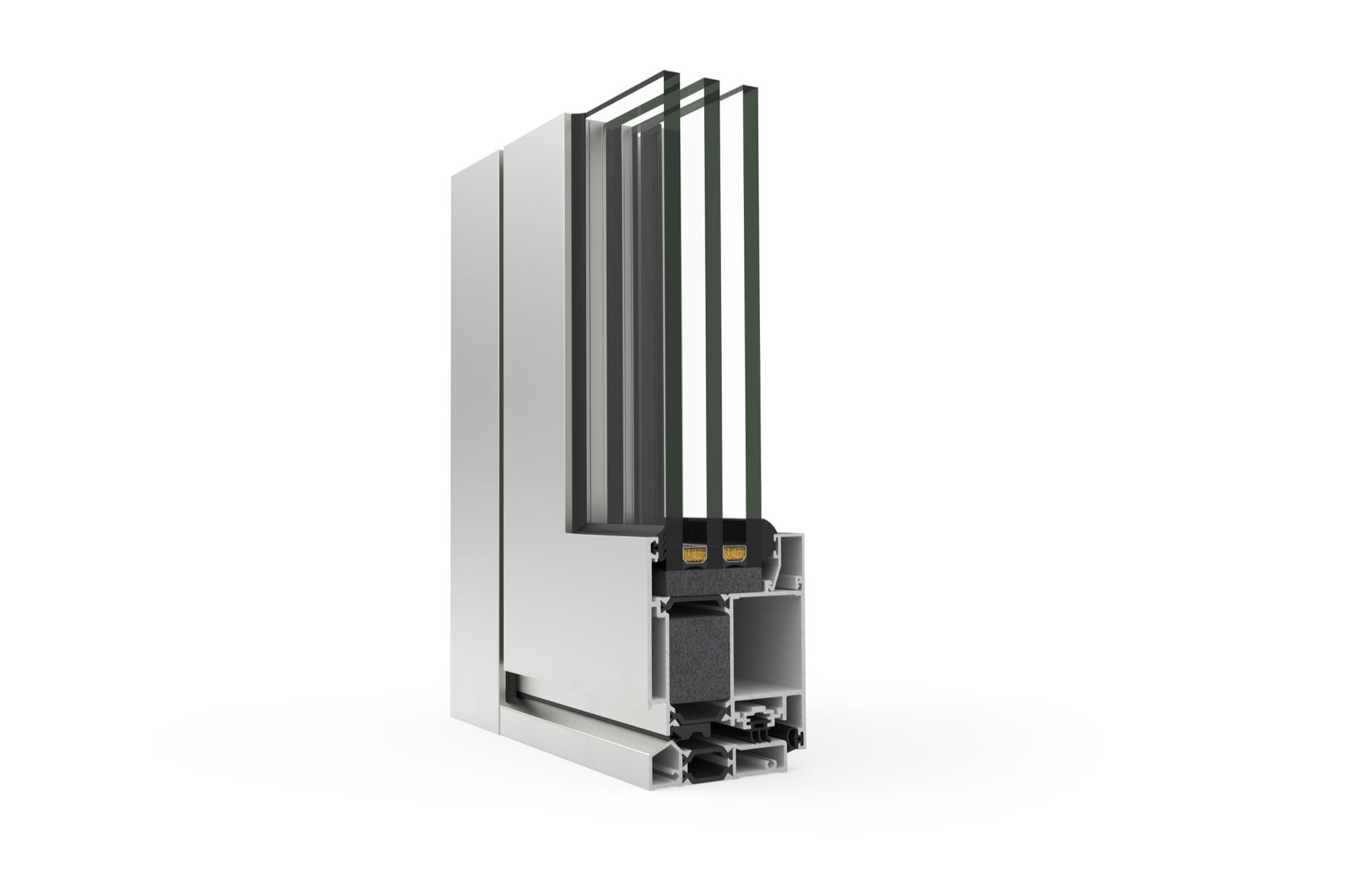 Detaliu constructiv Cortizo Millennium Plus 80